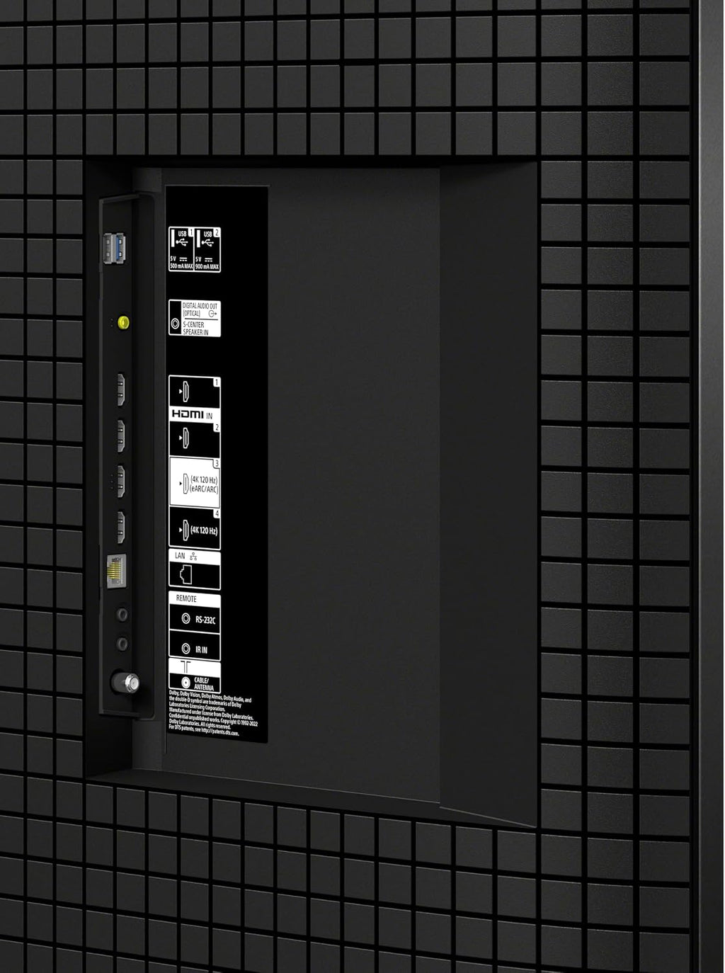 Sony K75XR70 75 Inch 4K Bravia LCD Mini LED Full Array HDR Google TV with 3 Year Amber Protection Plan (2024)