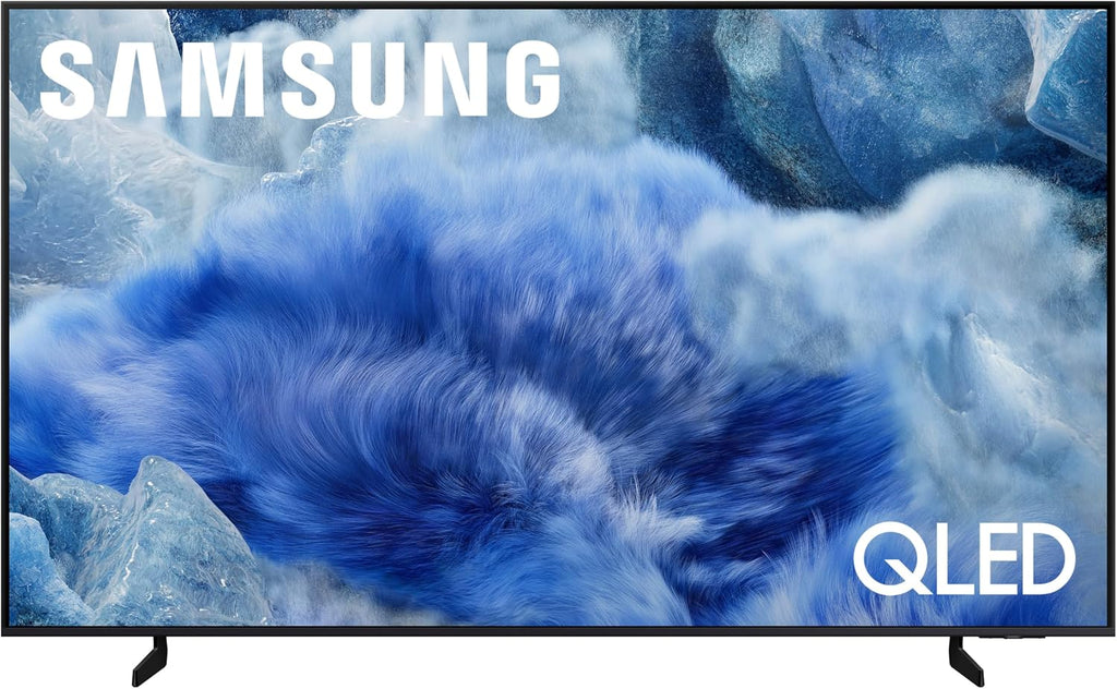 Samsung QN50Q8FAAFXZA 50 Inch Class QLED Q8F 4K Vision AI Smart TV with a Walts Large/Extra Large Full Motion Mount for 43'-90' TVs and Amber Protection 3-Outlet-Surge Surge Protector (2025)