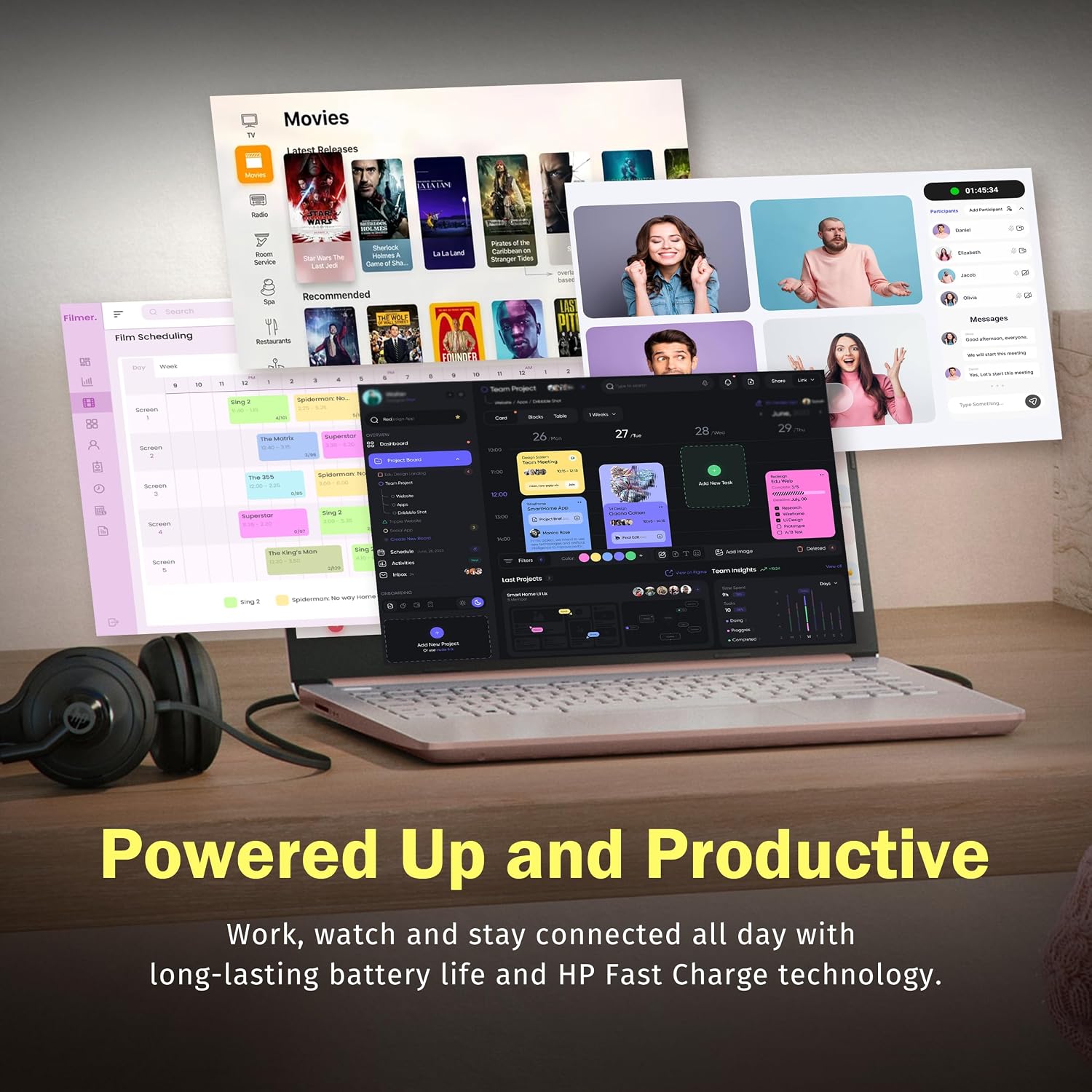 HP Stream 14' HD Laptop, Intel Processor N150, 4GB RAM, 128GB UFS, Intel Graphics, Webcam, Wi-Fi 6, Long Battery Life, Copilot, Windows 11 S, Gold (Renewed)