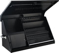 Montezuma DX411B 41' x 18' Heavy Duty Steel Triangle Toolbox (steel, black)