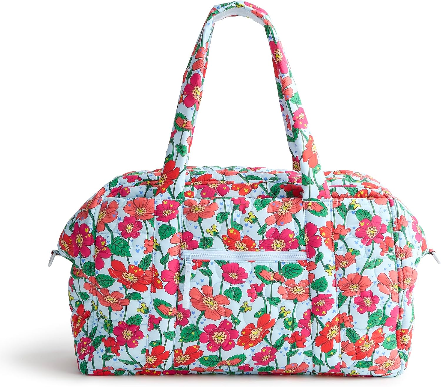 Vera Bradley Women's Disney Featherweight Miramar Weekender Travel Bag, Mickey Meadow, One Size