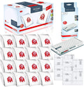 Miele Performance Pack 16 Type FJM AirClean 3D Efficiency Genuine FilterBags + Genuine AH50 HEPA Filter + 4 Genuine Pre-Motor Protection Filters