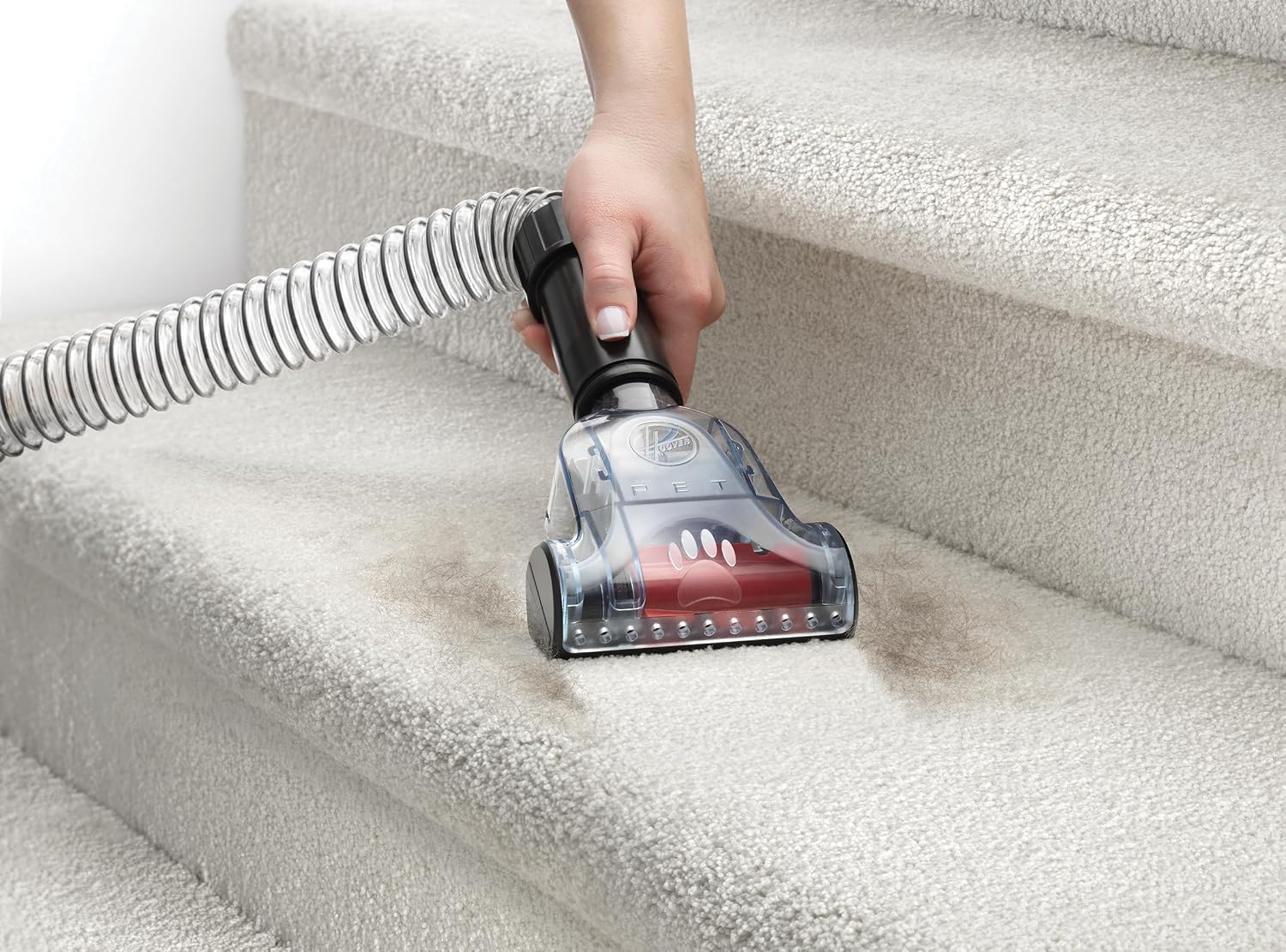 Hoover WindTunnel 3 High Performance Pet Bagless Vacuum Cleaner, Corded Upright Vac, HEPA Media Filtration, Quick Pass Brushroll, Corded Vacuum Cleaners for Home Use