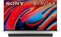 Sony 65 Inch Mini LED QLED 4K Ultra HD TV BRAVIA 9 Smart Google TV with Dolby Vision HDR and Exclusive Features for PlayStation 5 (K-65XR90), 2024 Model BRAVIA Theater Bar 9 Sound Bar