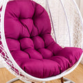 HUHJYUGE Hanging Basket Seat Cushion, Hanging Egg Chair Cushions, Hammock Chair Cushions, Thick Nest Back Pillow, Not-Slip, Washable, for Outdoor Patio Garden Swing Chair Cushion Seat Pads
