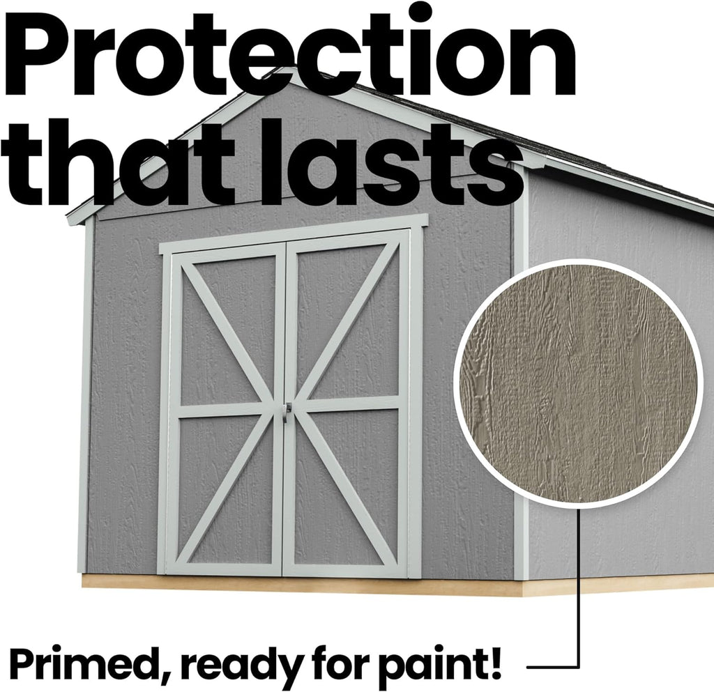 Handy Home Products Astoria 12x24 Do-It-Yourself Wooden Storage Shed- Does not Include Floor kit, Paint, or Roofing Shingles