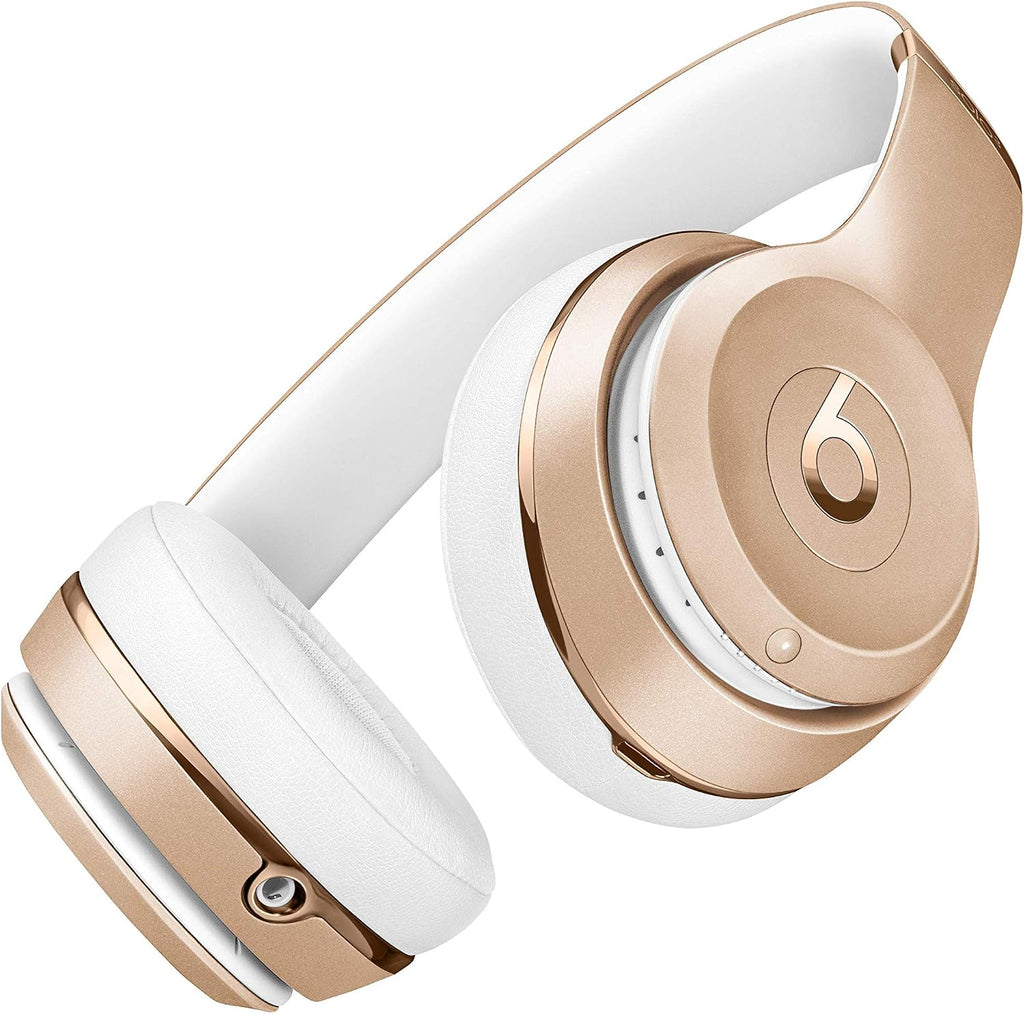 Beats Solo3 Wireless On-Ear Headphones - Apple W1 Headphone Chip, Class 1 Bluetooth, 40 Hours of Listening Time - Gold (Previous Model)
