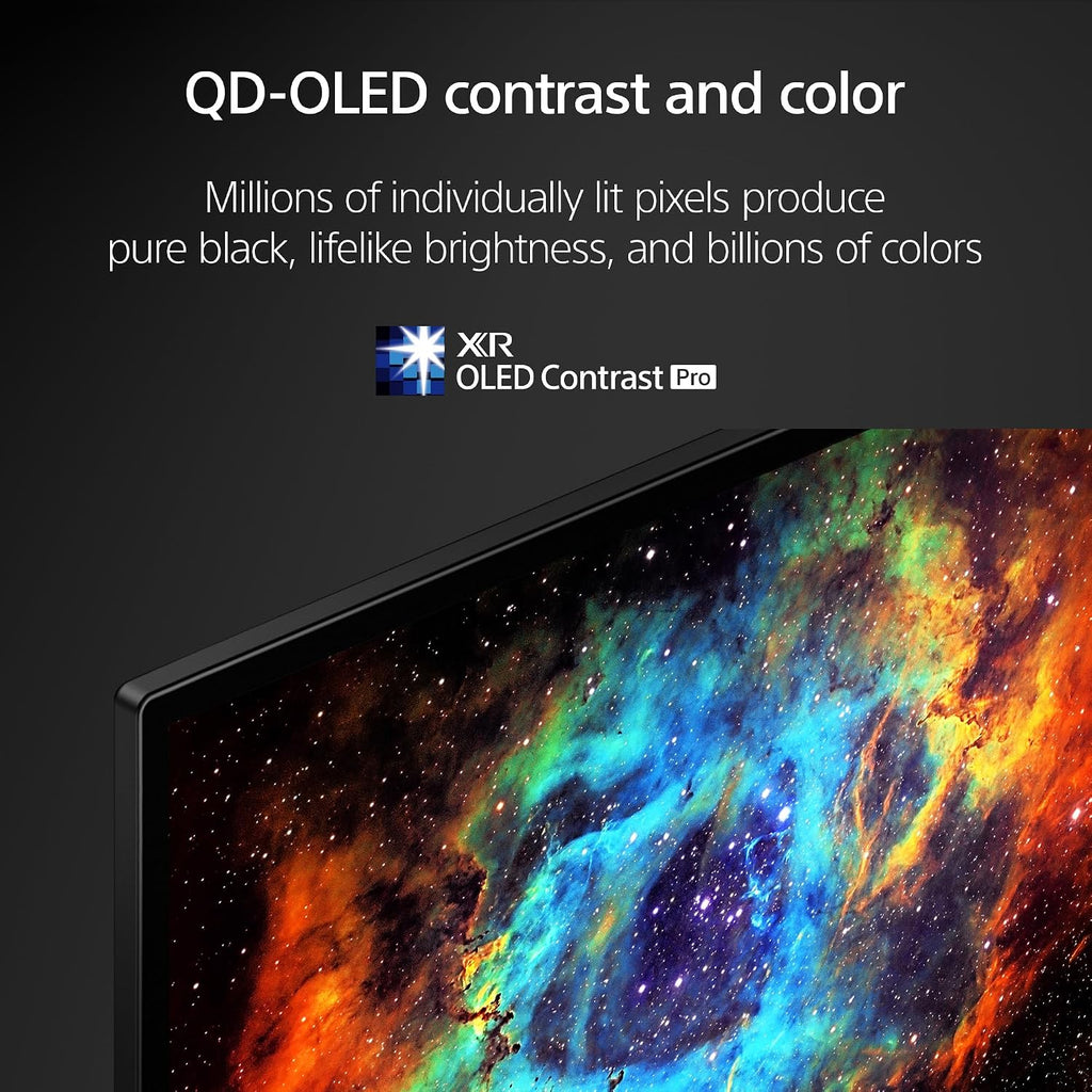 Sony XR77A95L 77 Inch QD-OLED 4K UHD Smart Google TV with AI Upscaling and a JBL BAR-1300X 11.1.4ch Soundbar and Subwoofer with Surround Speakers (2023)