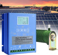 12V/24V/48V Battery Off Grid Controller Wind Turbine Solar Hybrid MPPT Charge Boost Controller with Unloader for Wind Generator Solar Panel Controller,24V-10000W