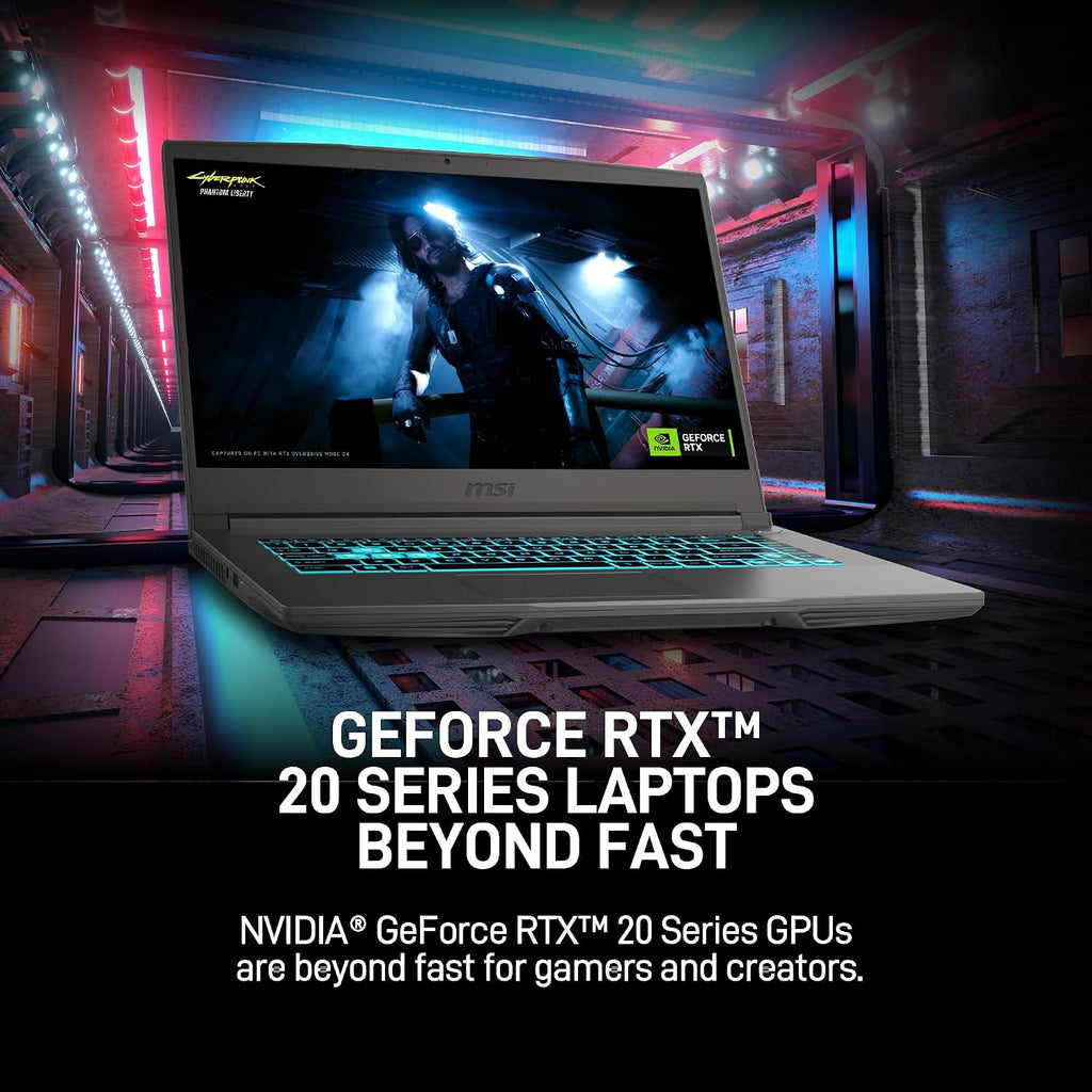 msi Thin 15 15.6' 144Hz FHD Gaming Laptop: Intel Core i5-13420H, NVIDIA Geforce RTX 2050, 16GB DDR5, 512GB NVMe SSD, Cooler Boost 5, Win 11: Black B13UCX-2040US