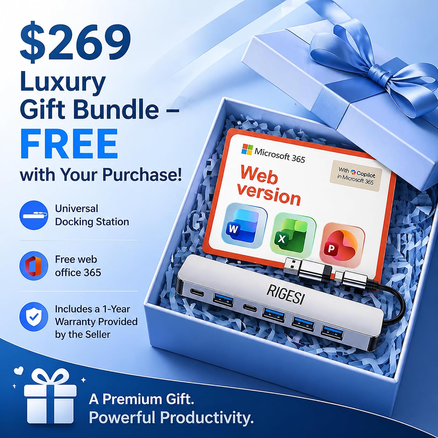 HP 17.3' Business Laptop, 13th Gen Intel i5, 16GB RAM, 512GB SSD, Windows 11 Pro, Wi-Fi 6, Flagship Business Laptop Bundle with Docking Station Jet Black, Free Web offcie