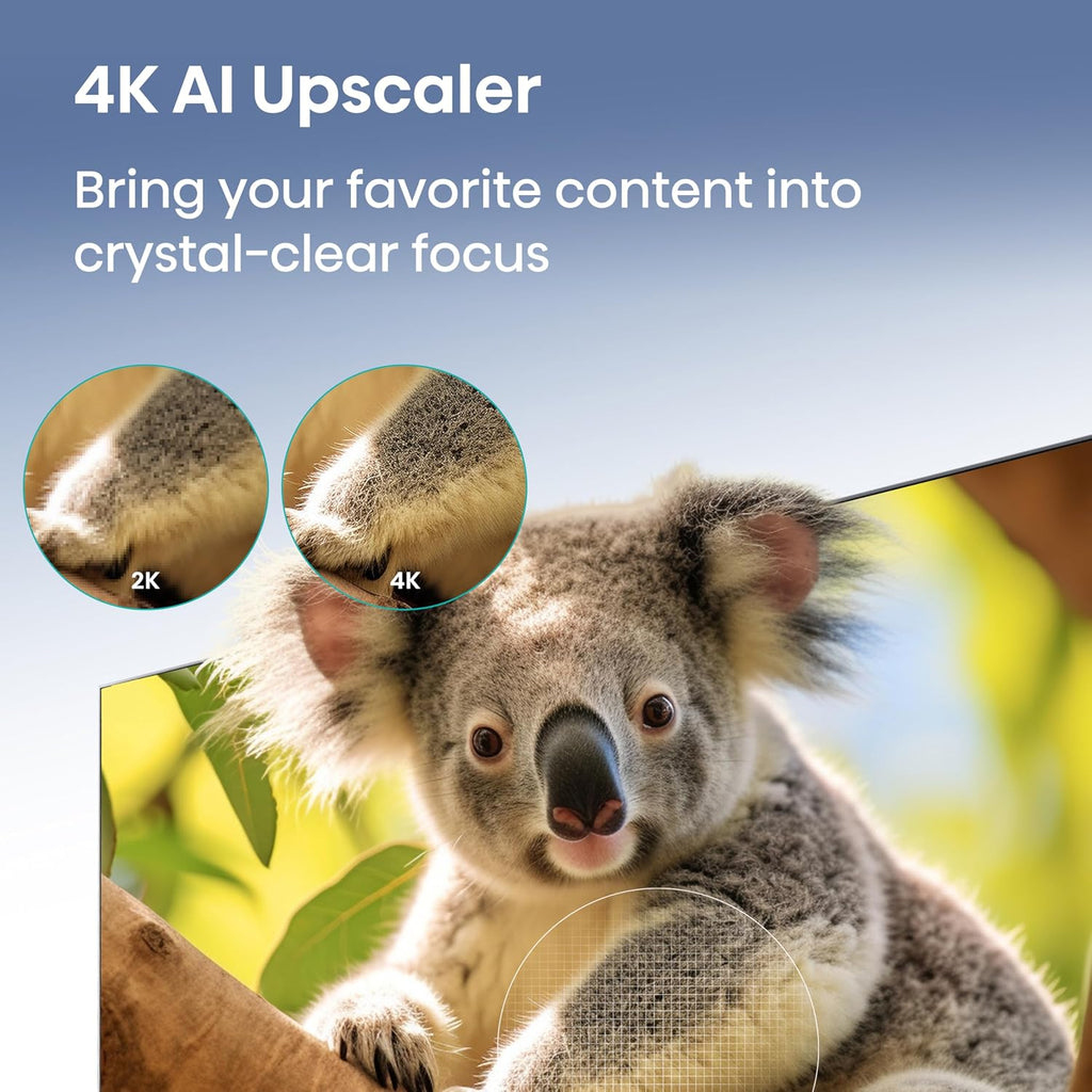 Hisense A7 Series 50-Inch Class 4K UHD Smart Google TV with Voice Remote, Game Mode Plus, Chromecast Built-in (50A7N, 2024 Model)