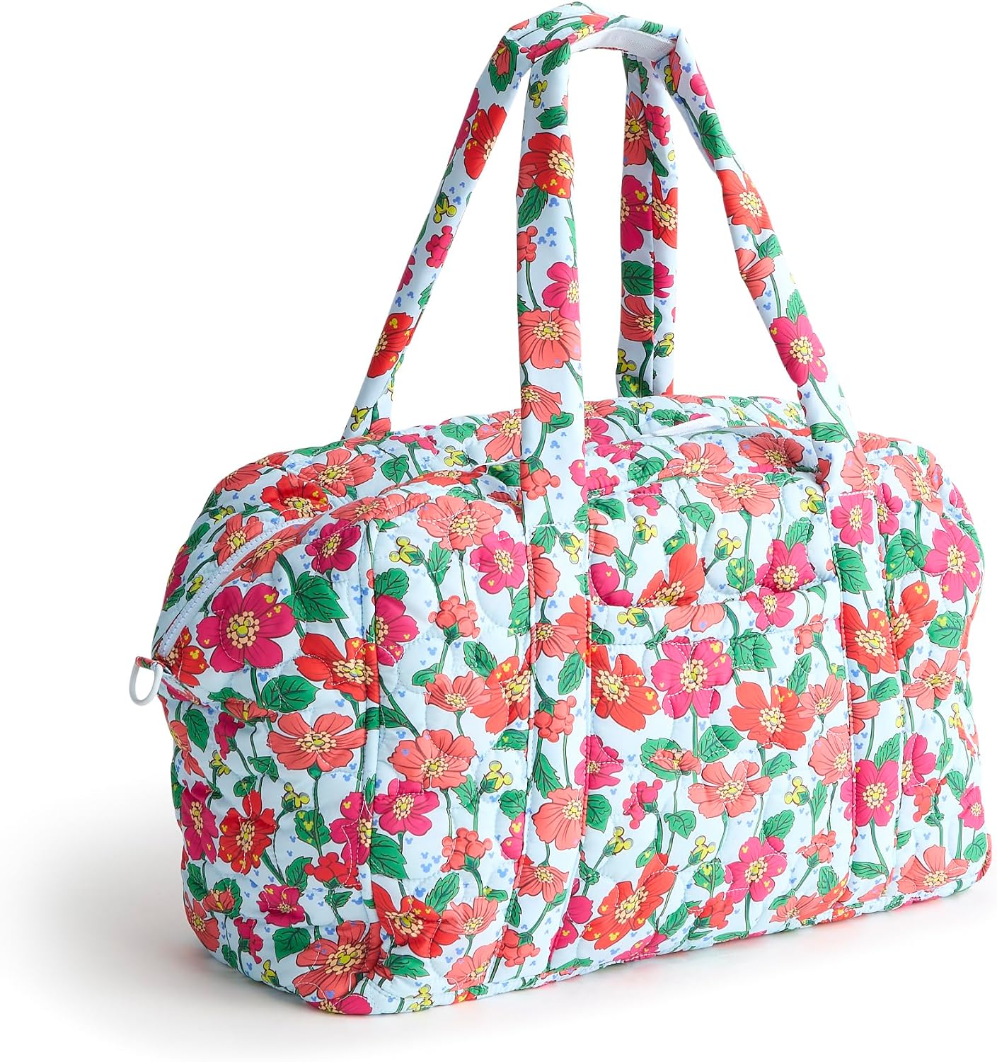 Vera Bradley Women's Disney Featherweight Miramar Weekender Travel Bag, Mickey Meadow, One Size