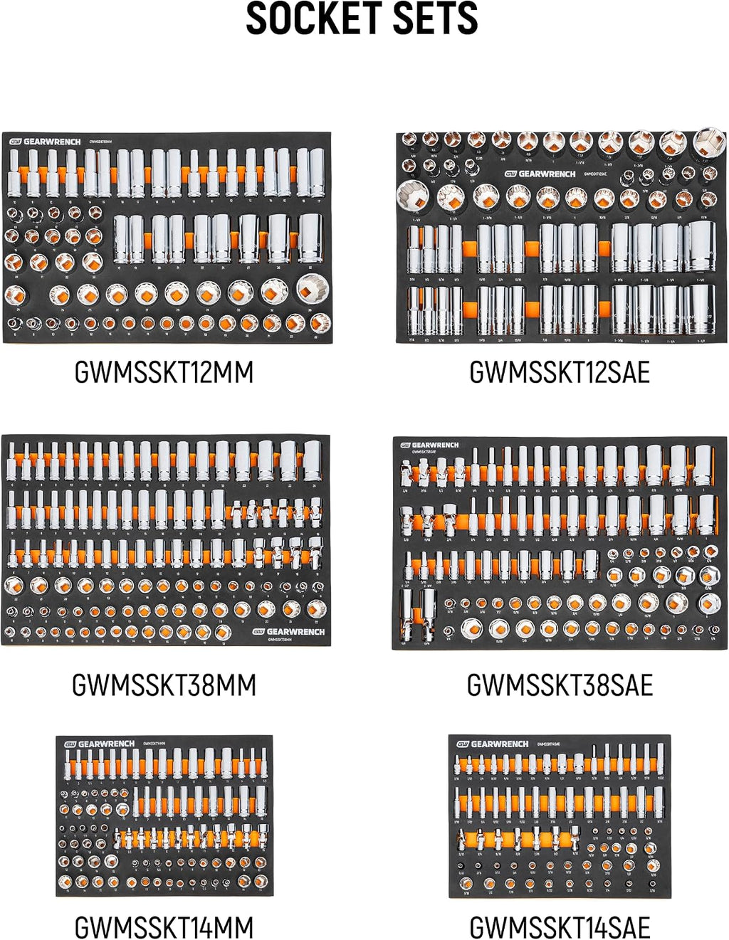 GEARWRENCH 791 Piece Master Mechanics Tool Set in Premium Modular Foam Trays with GSX Mobile Tool Storage | MEGAMODPRO