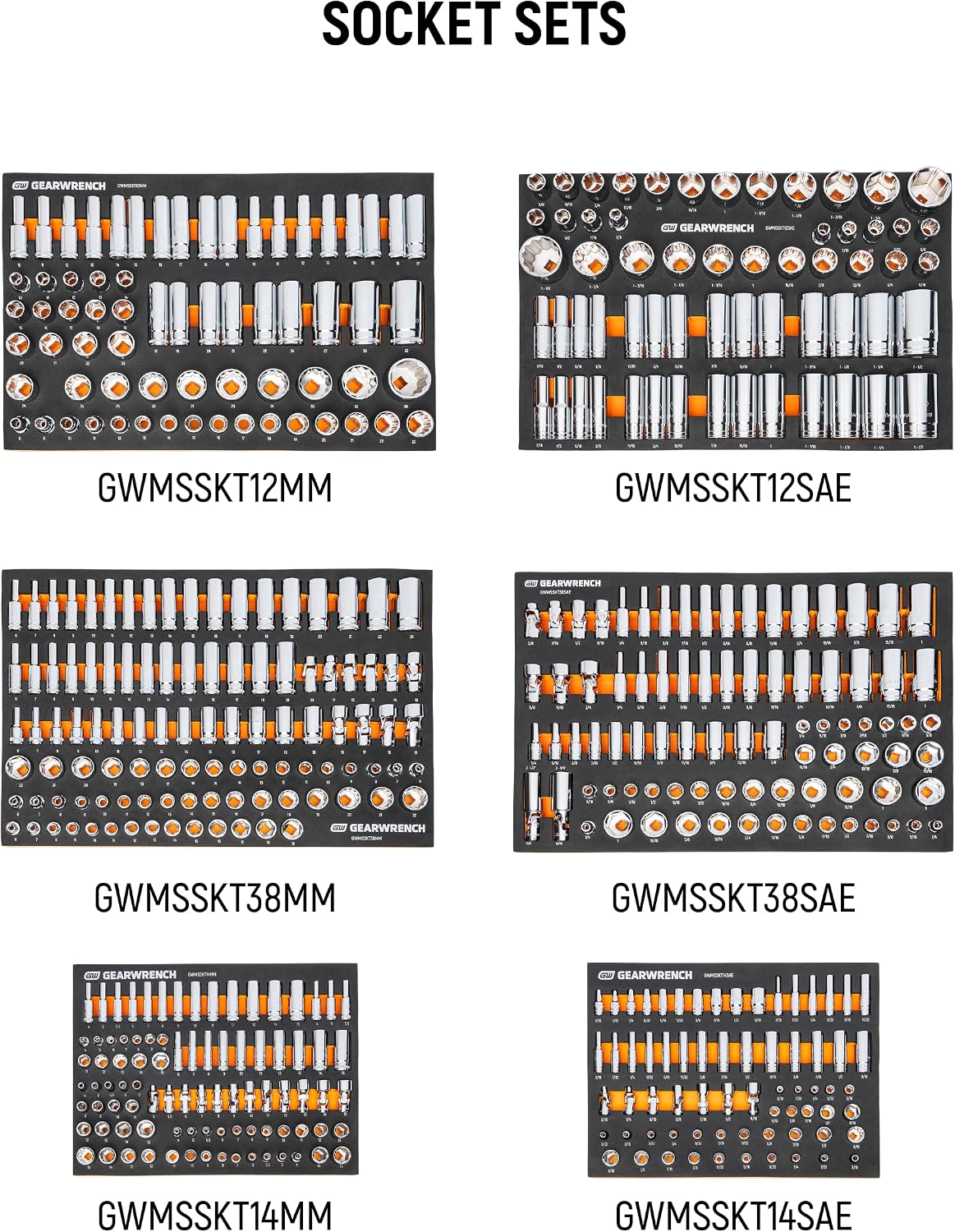 GEARWRENCH 791 Piece Master Mechanics Tool Set in Premium Modular Foam Trays with GSX Mobile Tool Storage | MEGAMODPRO