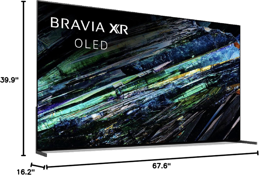 Sony XR77A95L 77 Inch QD-OLED 4K UHD Smart Google TV with AI Upscaling and 2 Year Amber Protection Plan (2023)