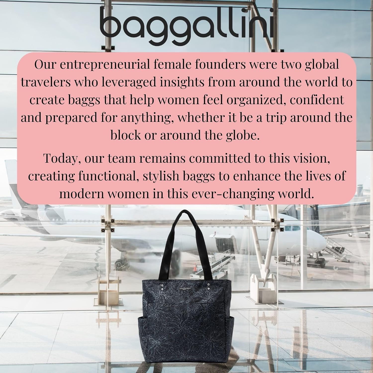 Baggallini Carryall North/South Tote