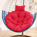 HUHJYUGE Hanging Egg Chair Cushion, Swing Seat Cushio Breathable, Rocking Chairs Seat Cushion Pad, Detachable, Sun-Resistant, Water-Resistant, for Outdoor Garden Patio Yard (D 105cm/41.3in)