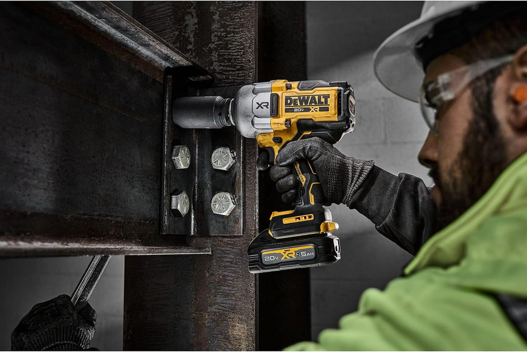 DEWALT 20V MAX XR 3/4 Inch Cordless Impact Wrench Kit with POWERSTACK Battery and Charger (DCF964GH1)