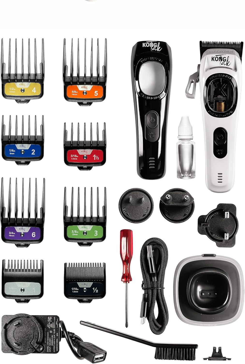 G44 Professional Hair Clipper with Digital Vector Motor UP to 12,000 SPM and DLC Blade