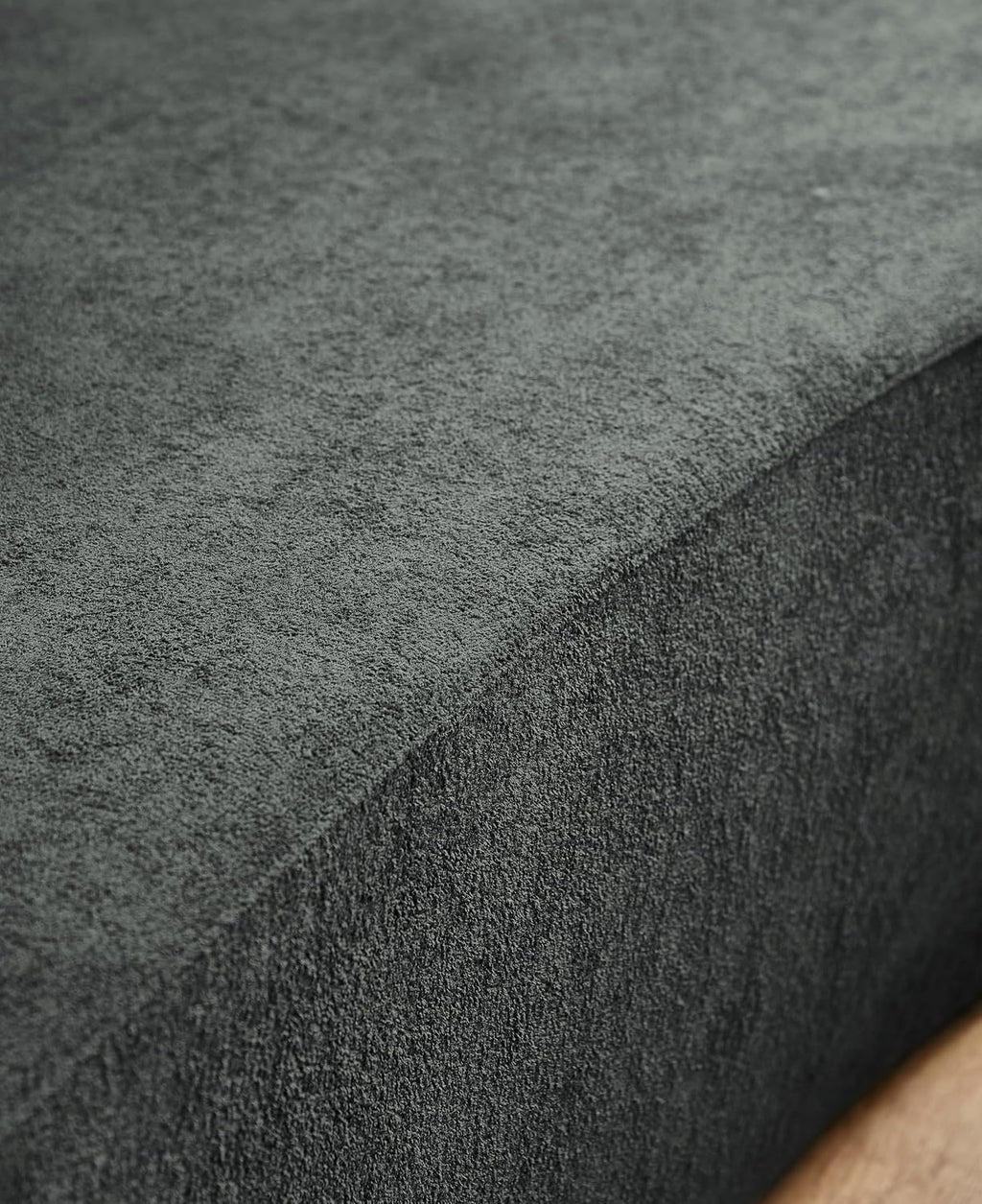 Swbvs Modular Floor Sofa Set, Boneless Memory Foam Lounge Couch, Convertible Low-Profile Seating for Living Room, Bedroom & Small Spaces, Washable Cover, Modern Black