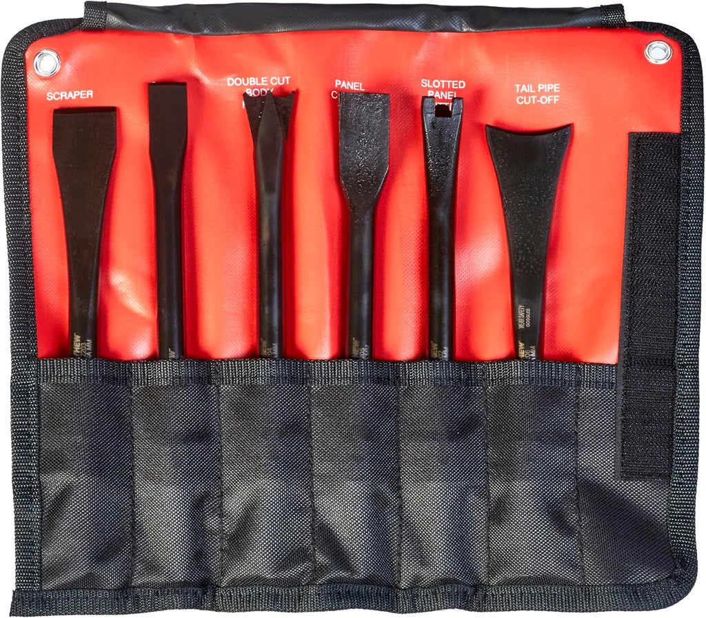 Mayhew Tools 32200 Pneumatic Tool Set, 6-Piece Non-Turning, Black Oxide Finish