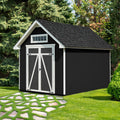 Handy Home Products Trident 8x12 Do-it-Yourself Wooden Storage Shed- does not include floor kit, paint, or roofing shingles (Amazon Exclusive)