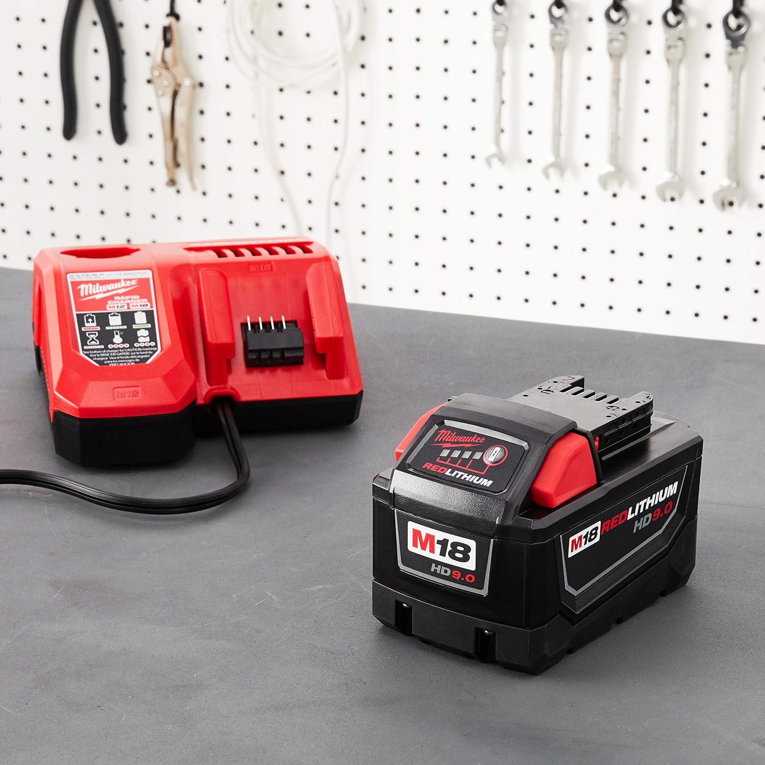 MILWAUKEE ELEC TOOL 48-59-1890 M18 9.0Ah Starter Kit