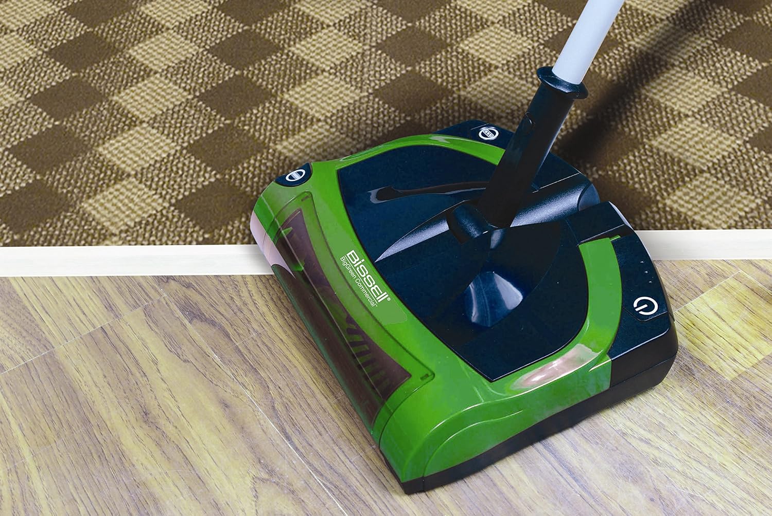 Bissell Commercial BG9100NM Rechargeable Cordless Sweeper,Green