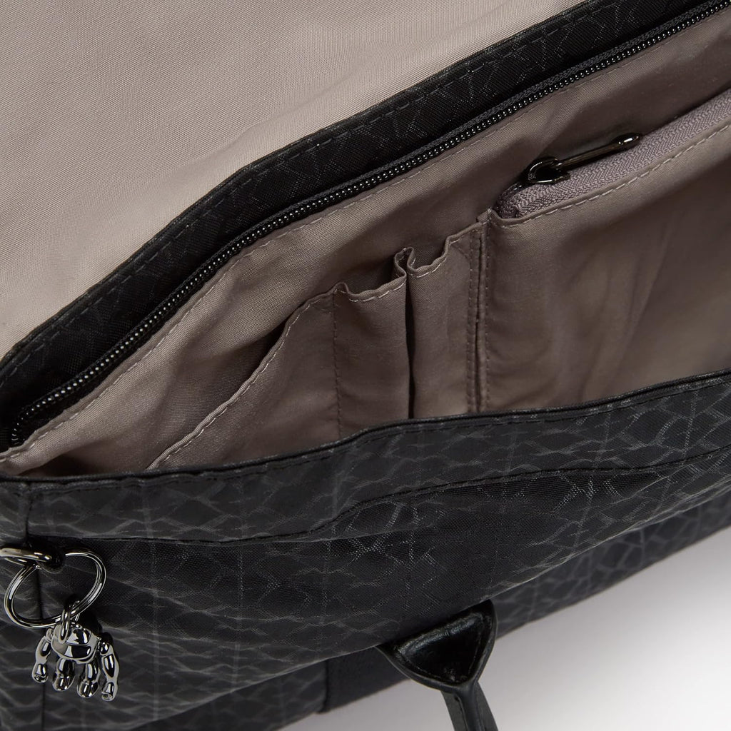 Kipling Women's Superworker Laptop Tote Bag, Lightweight Commuter Tote, Nylon Tote Bag