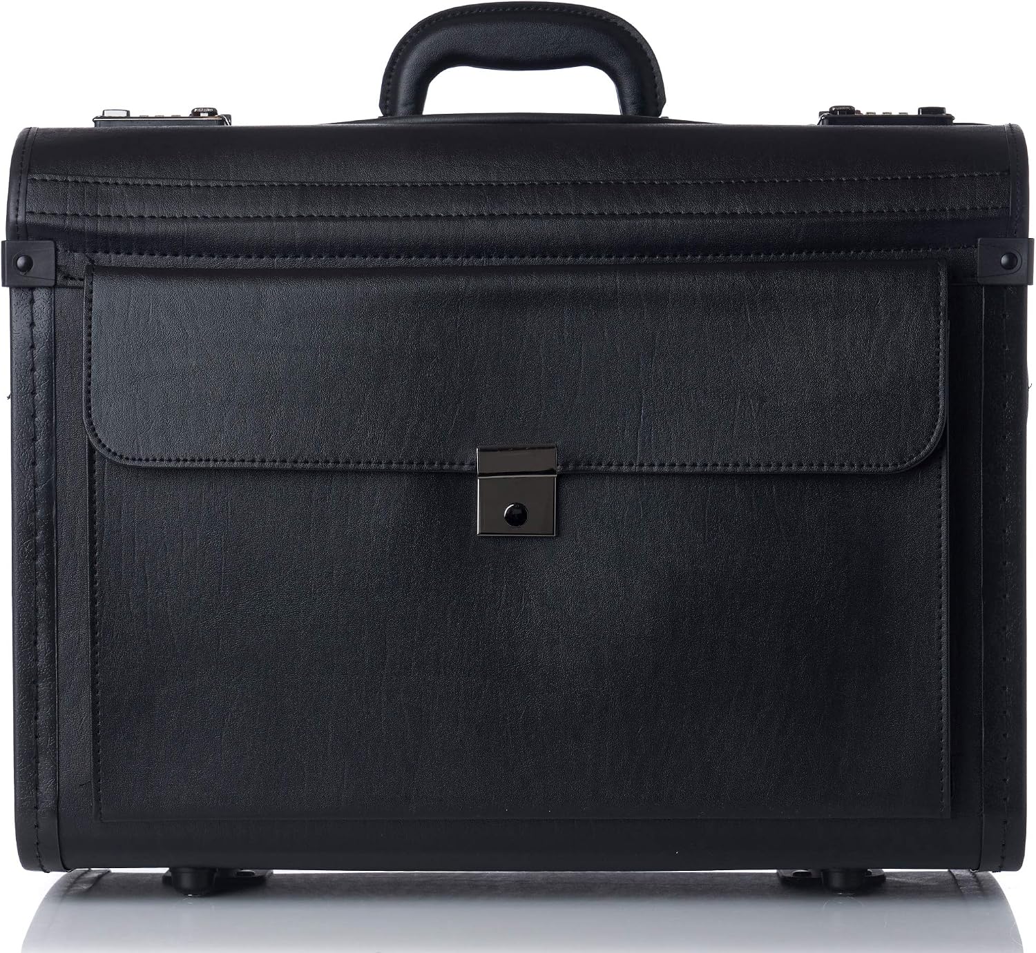 Alpine Swiss Rolling 17' Laptop Briefcase on Wheels Attache Lawyers Case Legal Size