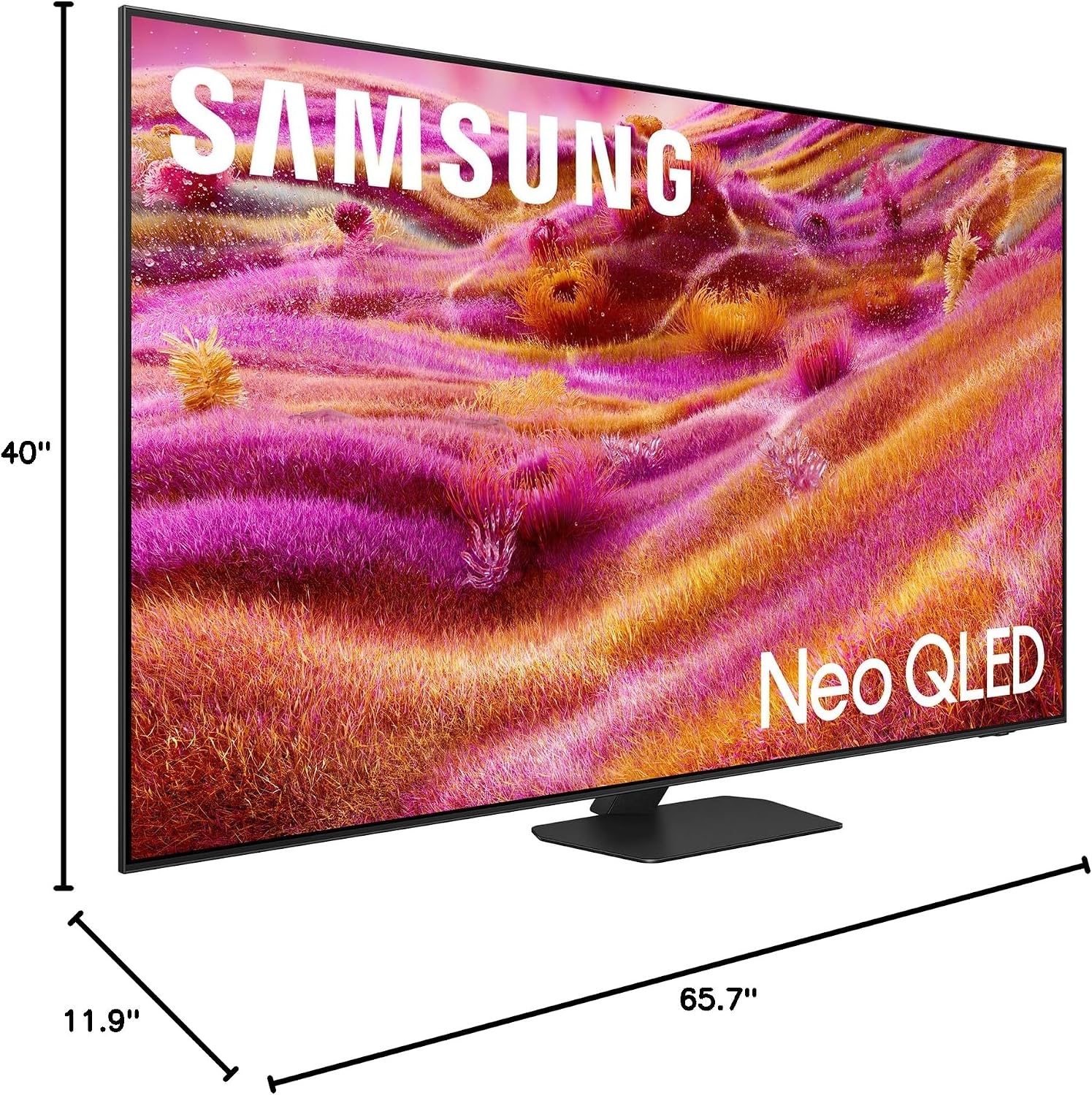 Samsung QN75QN90FAFXZA 75 Inch Neo QLED 4K QN90F Vision AI Smart TV with an AudioQuest Cinnamon 48 2.25M 8K-10K 48Gbps HDMI Digital Cable (2025)