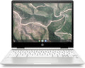HP Chromebook x360 12b-ca0010nf Convertible and Touchscreen Laptop 12'' HD IPS Silver (Intel Celeron, 4 GB RAM, 32 GB eMMC, AZERTY, Chrome OS)