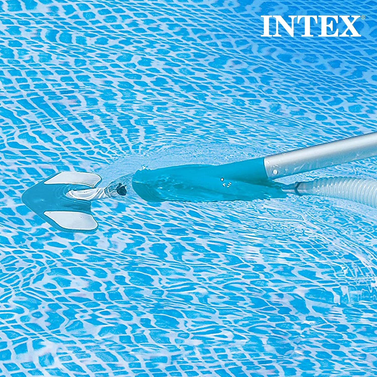 Intex Ultra XTR Heavy Duty Rectangular Above Ground Swimming Pool with Complete Set of Maintenance Kit, Ladder, and Sand Filter Pump, Gray