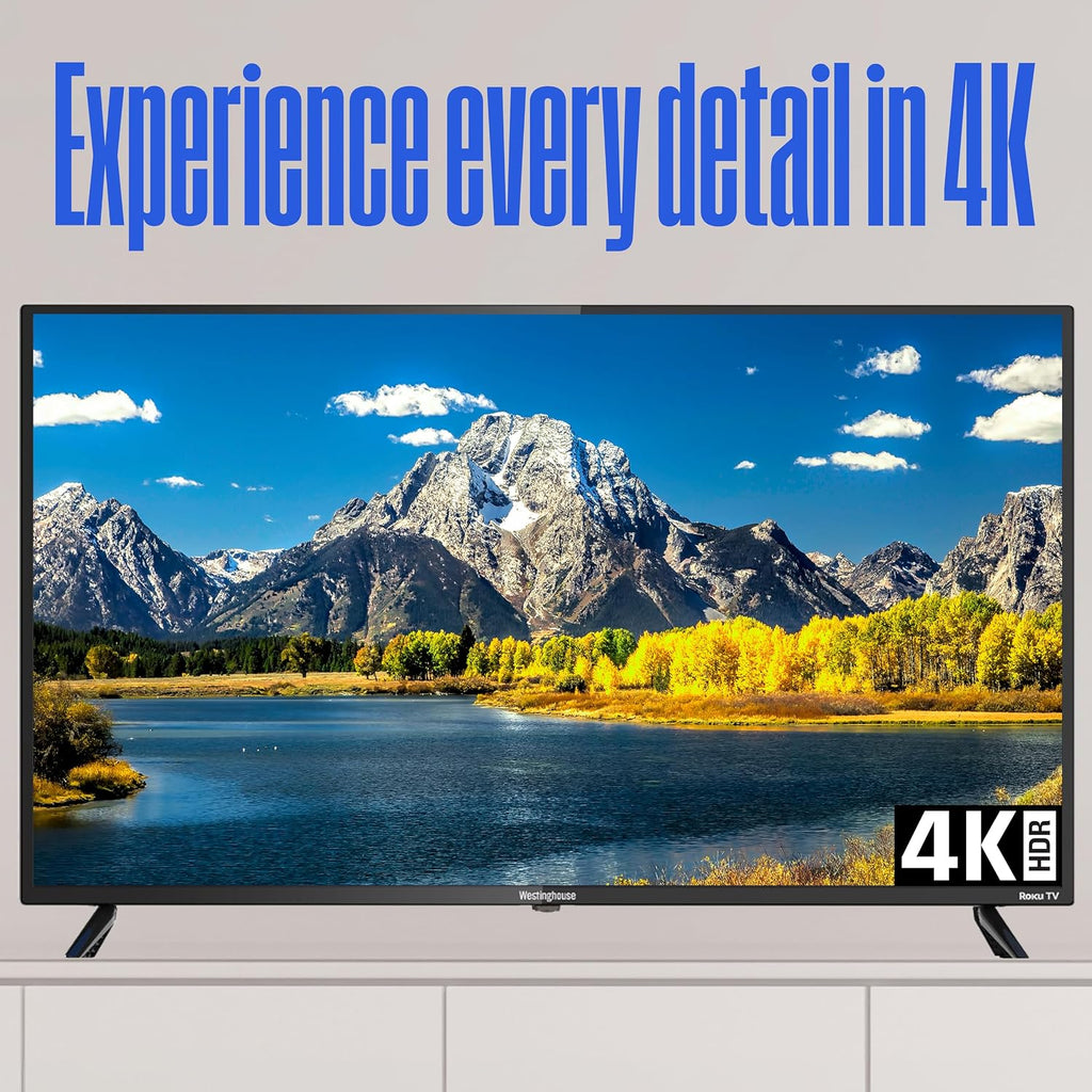 Westinghouse 4K 50 Inch TV and 5.1.2 Sound Bar