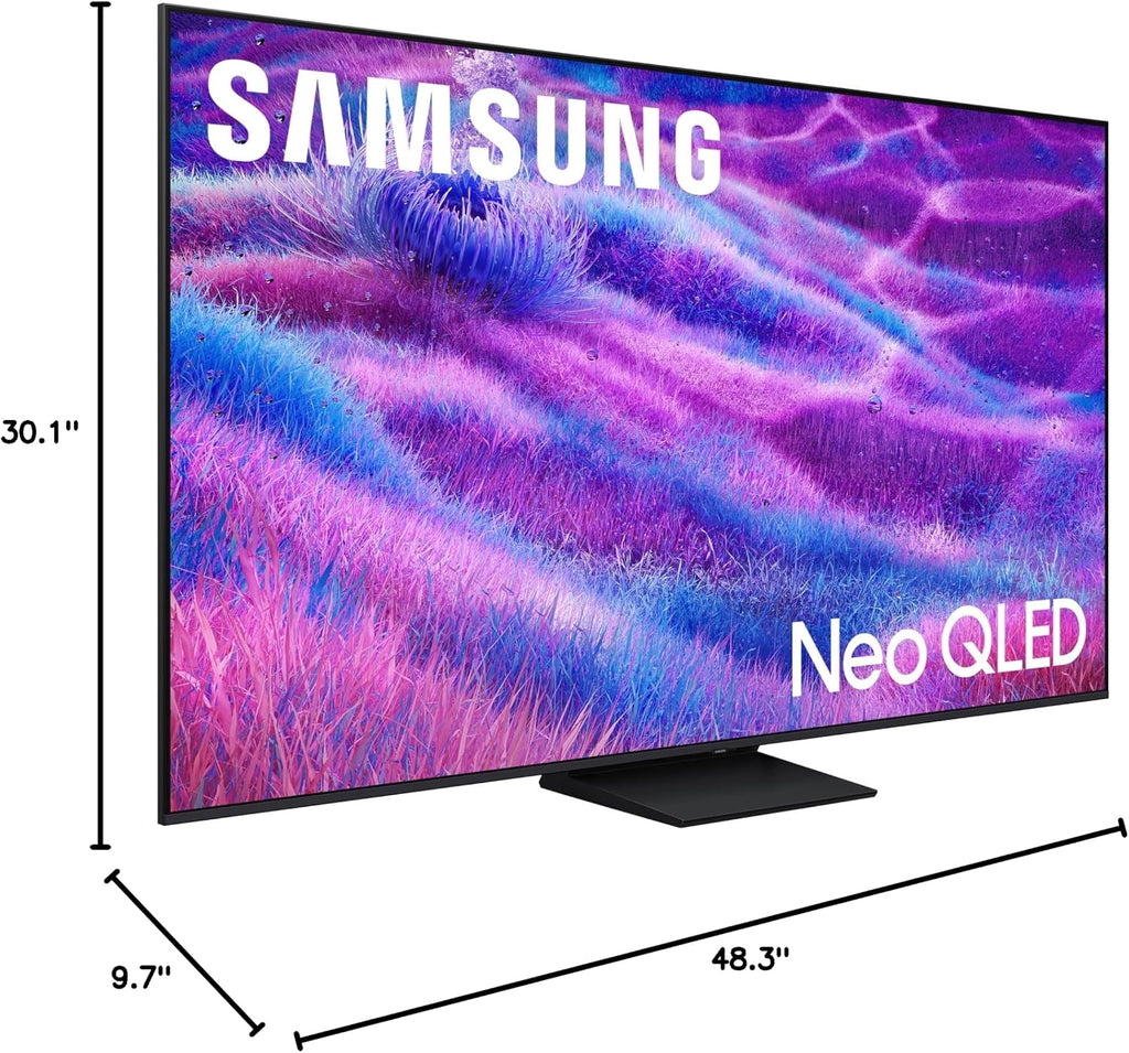 Samsung QN55QN80FAFXZA 55 Inch Neo QLED QN80F Series Supreme UHD 4K TV with an AudioQuest G8 8-Outlet USB-A/USB-C AC Power Surge Protector (2025)