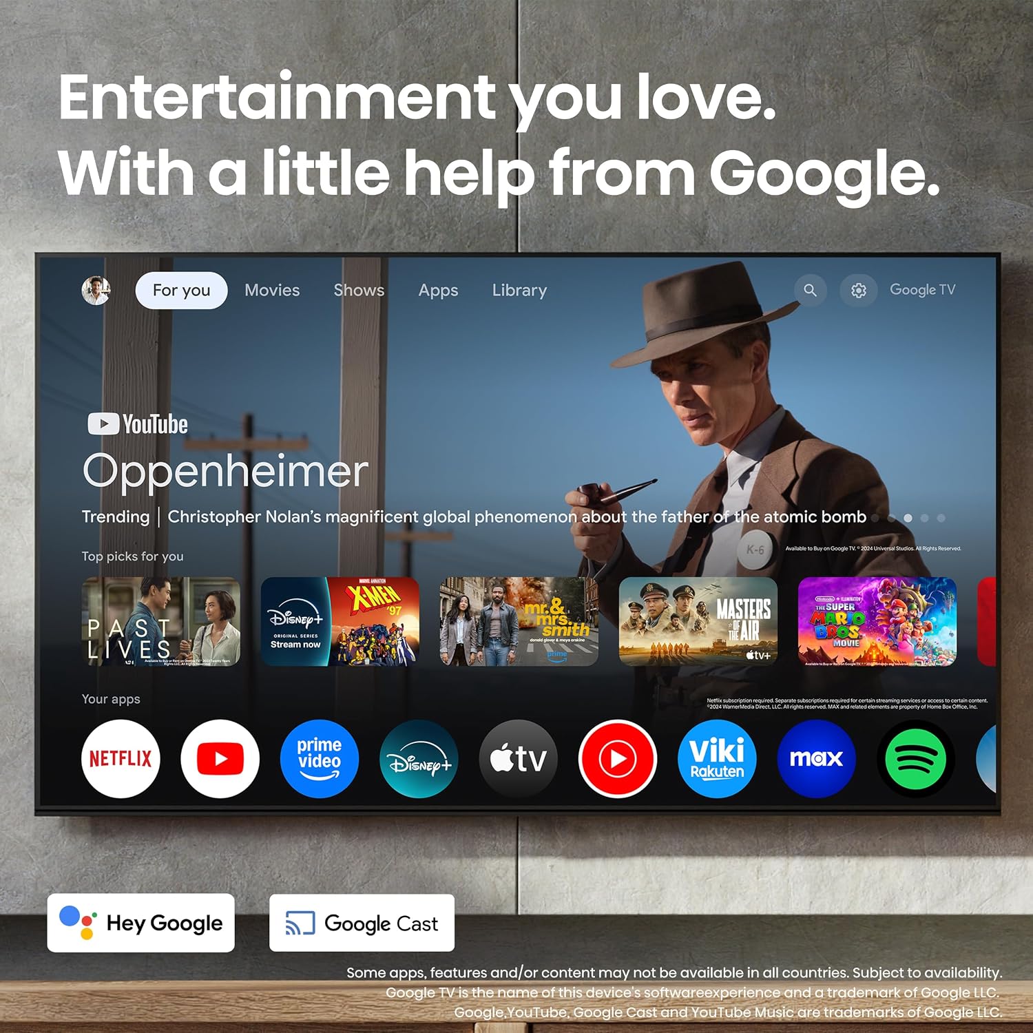 Hisense 55' U7 Mini-LED ULED 4K UHD Best Premium Gaming Google Smart TV (55U75QG, 2025 Model) - QLED, Native 165Hz, VRR 288, Up to 3000 Nits, HDR10+, Dolby Vision IQ · Atmos, IMAX Enhanced, 2.1.2 Ch