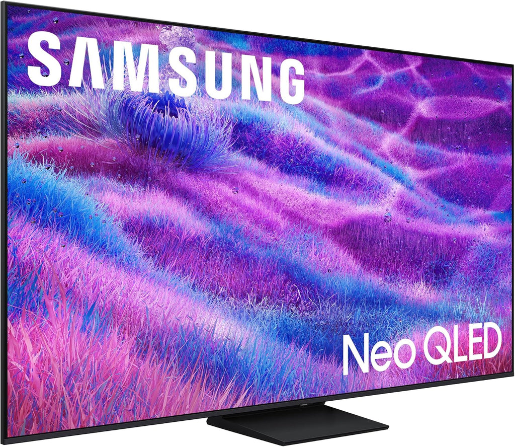 Samsung QN55QN80FAFXZA 55 Inch Neo QLED QN80F Series Supreme UHD 4K TV with an AudioQuest G8 8-Outlet USB-A/USB-C AC Power Surge Protector (2025)