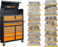 GEARWRENCH 873 Piece Master Mechanics Tool Set in Premium Modular Foam Trays with GSX Mobile Tool Storage | MEGAMOD873
