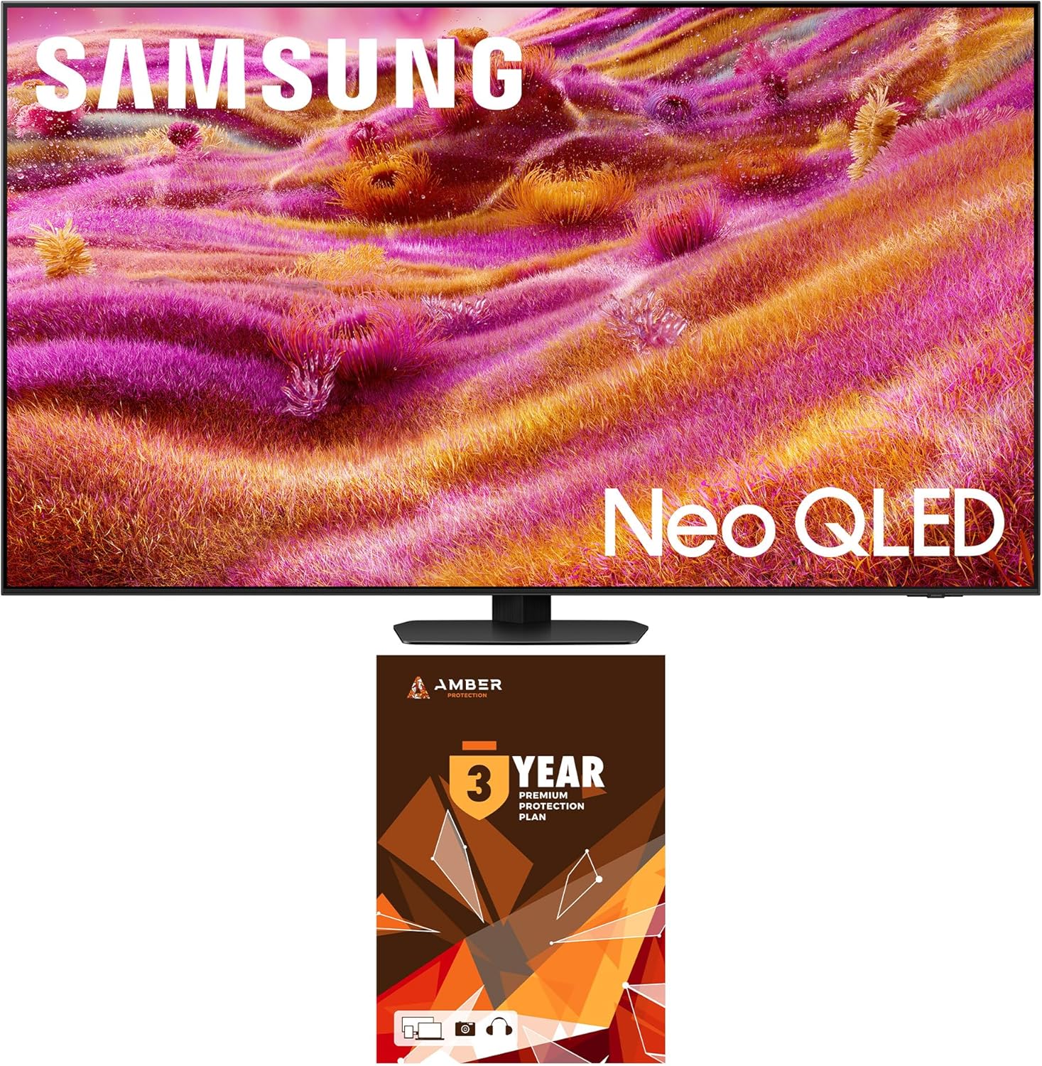 Samsung QN75QN90FAFXZA 75 Inch Neo QLED 4K QN90F Vision AI Smart TV with 3 Year Amber Protection Plan (2025)