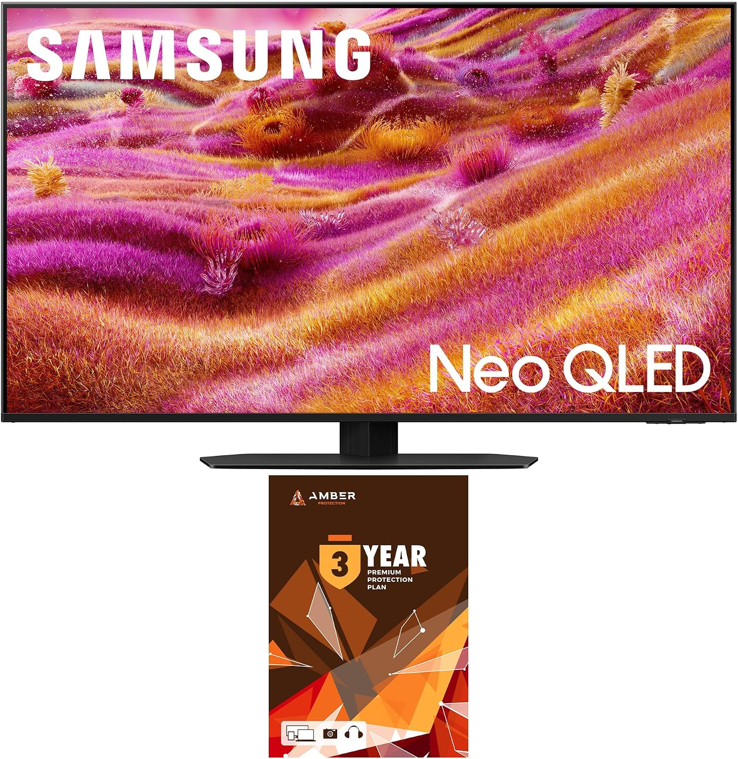 Samsung QN43QN90FAFXZA 43 Inch Neo QLED 4K QN90F Vision AI Smart TV with 3 Year Amber Protection Plan (2025)