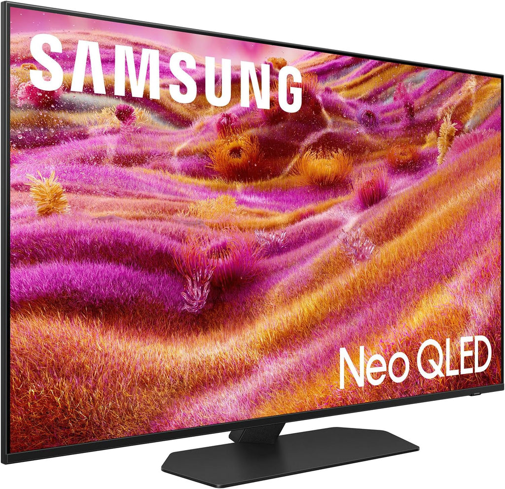 Samsung QN43QN90FAFXZA 43 Inch Neo QLED 4K QN90F Vision AI Smart TV with a Kanto R400 Recessed in-wall Full Motion Articulating Mount (2025)