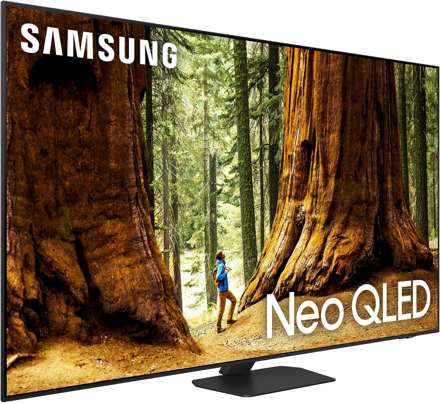 Samsung QN98QN90DAFXZA 98 Inch Neo QLED TV with 4K AI Upscaling and an Austere 5S-PS4-US1 4-Outlet Power with Omniport USB (2024)