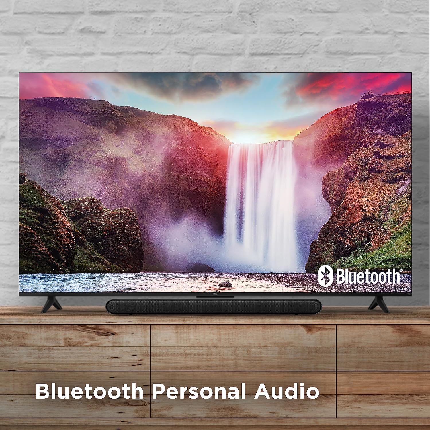 TCL 43-Inch Class S4 4K LED Smart TV with Fire TV (43S450F, 2023 Model), Dolby Vision HDR, Dolby Atmos, Alexa Built-in, Apple Airplay Compatibility, Streaming UHD Television, Black