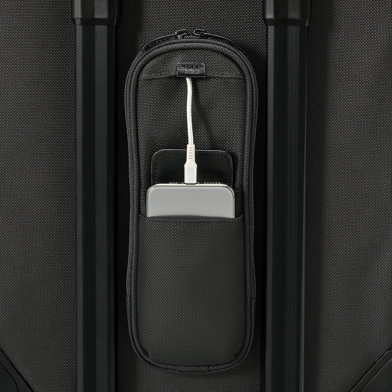 Briggs & Riley Global 2-Wheel Expandable Carry On - Luggage for International Travel, Suitcases with Wheels, Softside Rolling Bag for Men & Women, Self-Repairing Zipper - Baseline Collection, Black