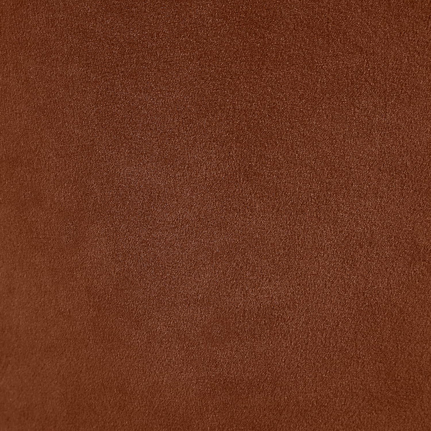 Meridian Furniture 44044Cognac-S Emery Collection Modern | Contemporary Sofa with Ultra Luxe Cognac 460 GSM Velvet, Solid Eucalyptus Wood Inner Frame, 95' W x 45.5' D x 31' H, Cognac